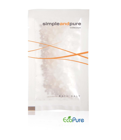 Badesalz (10 g), Linie Simple and Pure