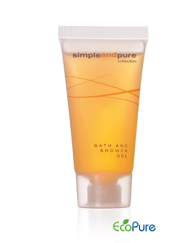 Duschgel (Haar & Körper 20 ml), Linie Simple and Pure