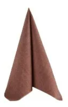 BIO-Baumwollserviette der Linie Basic 40x40 in 1/4 Falz