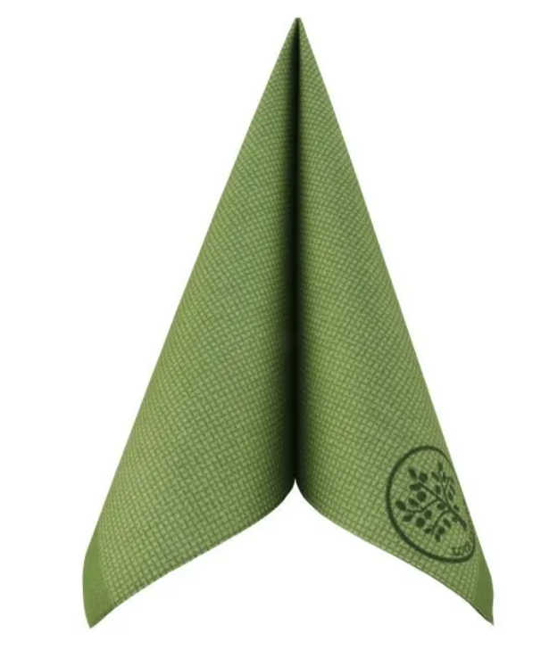 Airlaid-Serviette Love Nature 40x40 in 1/4 Falz, 65gr/m²